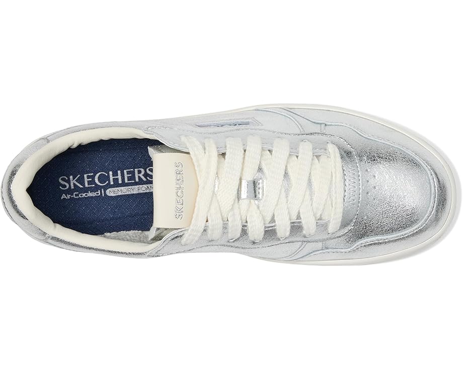 Кроссовки SKECHERS Sport Court 2.0-Much Metallic, серебряный — фото 2