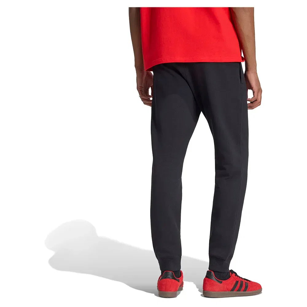 Мужские спортивные джоггеры с футером Trefoil Essentials Adidas Originals, Black — фото 2