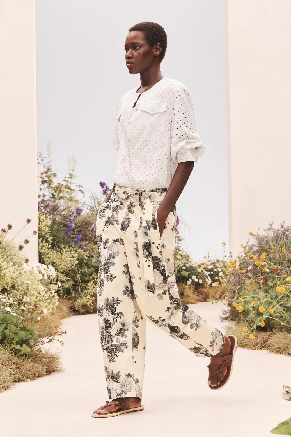 Штаны BNN FLWRS ZARA, Printed — фото 4