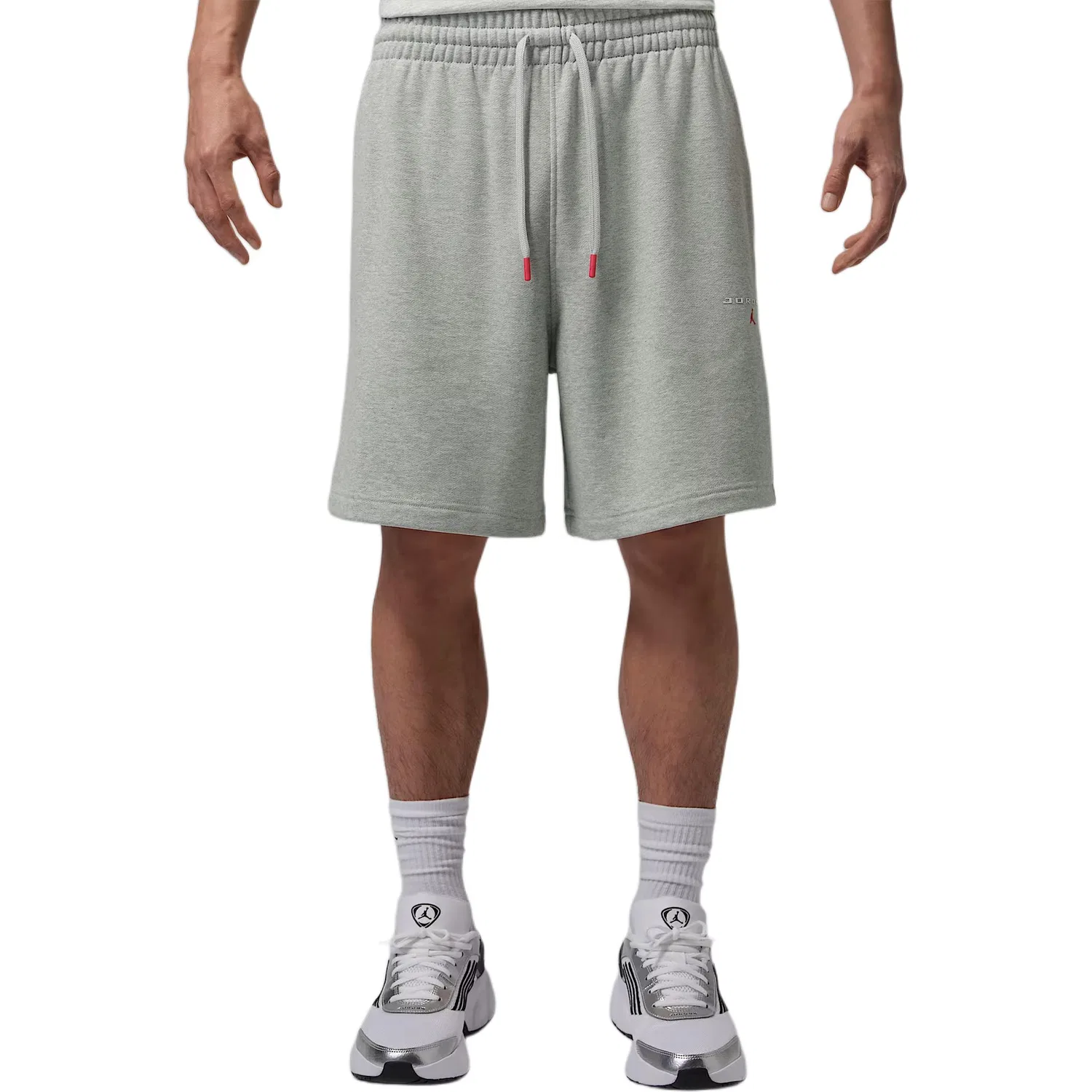 Шорты повседневные Flight Fleece, Jordan, Heather Gray