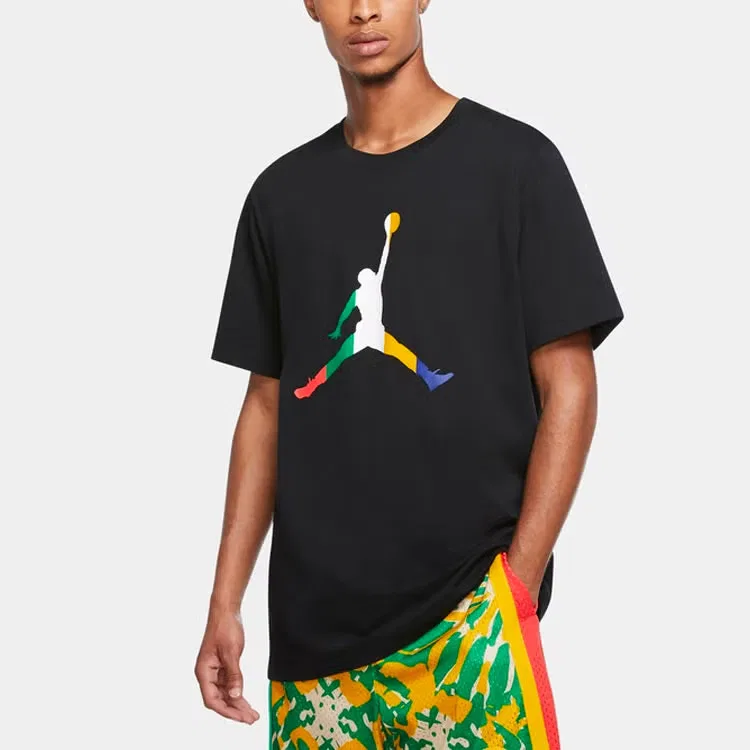 Футболка с принтом Jumpman Air Jordan, черный — фото 2