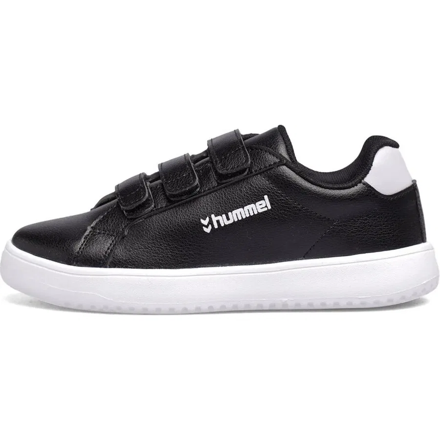 Детские кроссовки с липучками Hummel Busan 25 Jr, Черный