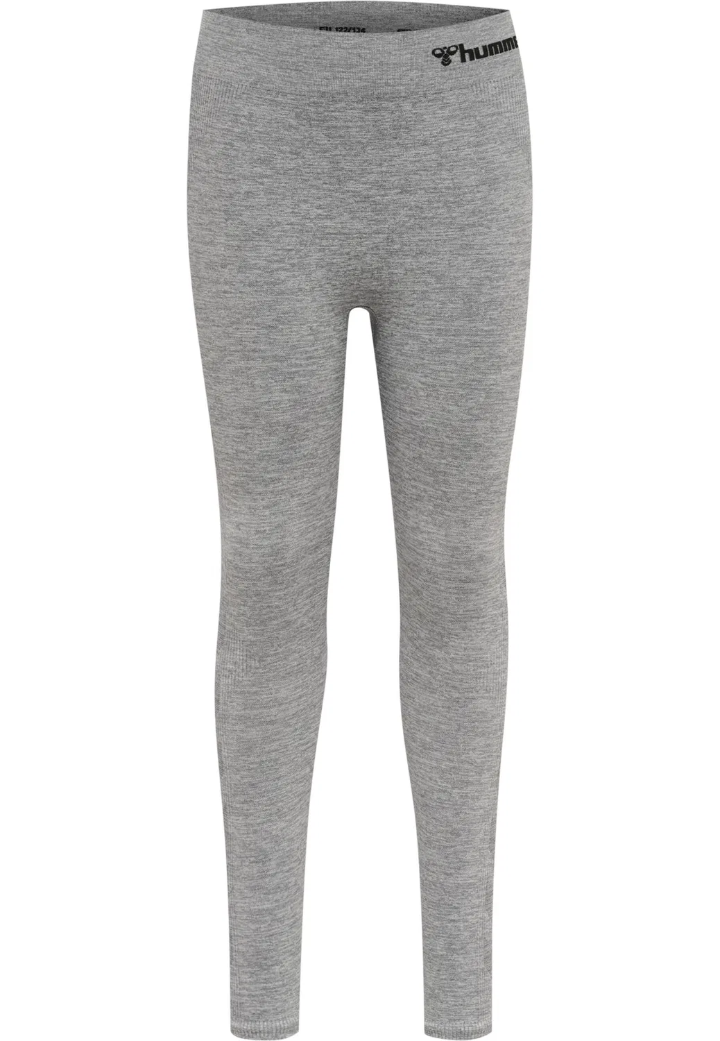 Детские леггинсы с принтом Hmlci Junior Seamless Tights Hummel, Grau — фото 2