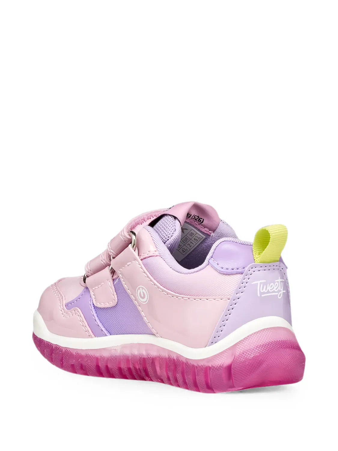 Кроссовки Lightyloo с принтом Toddle Tweety Geox Kids, фиолетовый — фото 2