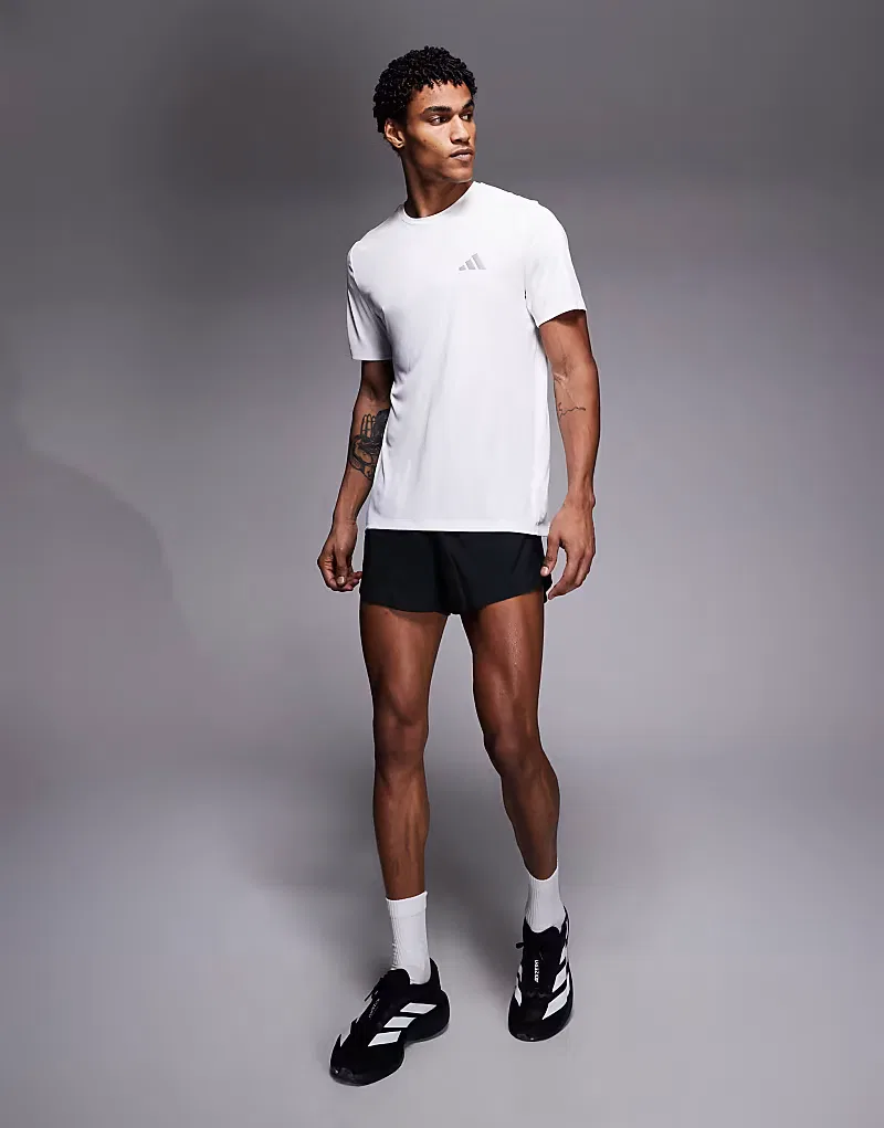 Футболка Adidas Running Essentials, белый — фото 2