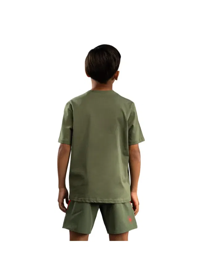 Футболка классическая с коротким рукавом Contender Kids Venum, зеленый — фото 3