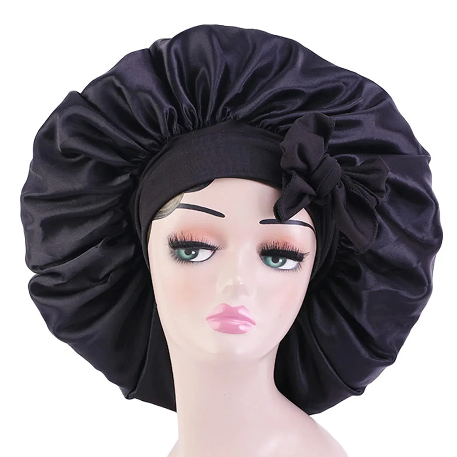 Шапочка для душа Satin Bonnet, Isshin Beauty, Large, Black