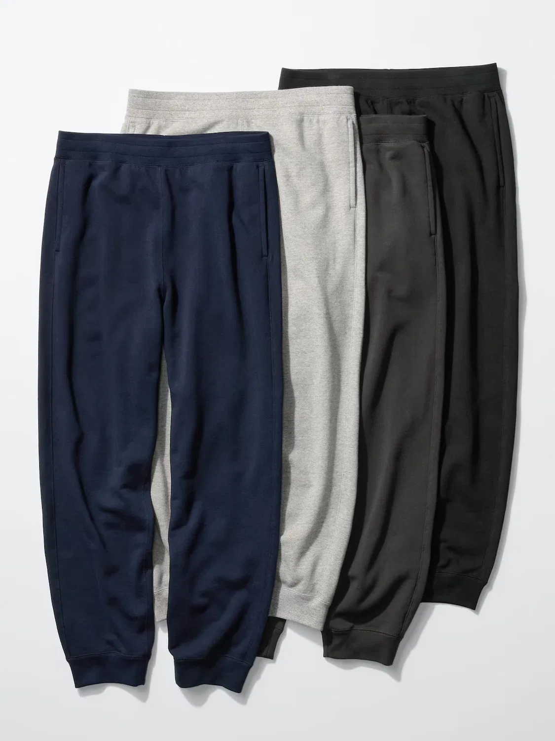 Спортивные штаны Uniqlo, универсальные, черный — фото 3