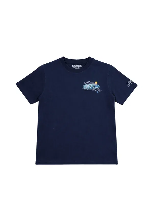 Футболка с принтом T shirt bambino, Mc2 Saint Barth, синий