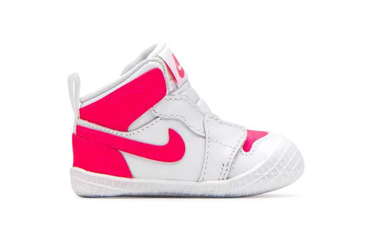 Детские ботиночки для малышей с принтом Racer Pink Jordan, розовые — фото 4