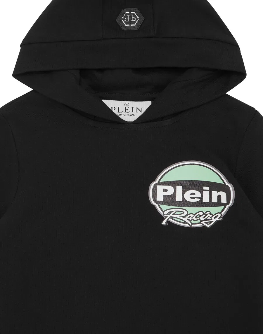 Толстовка Philipp Plein 'Racing' черного цвета — фото 3
