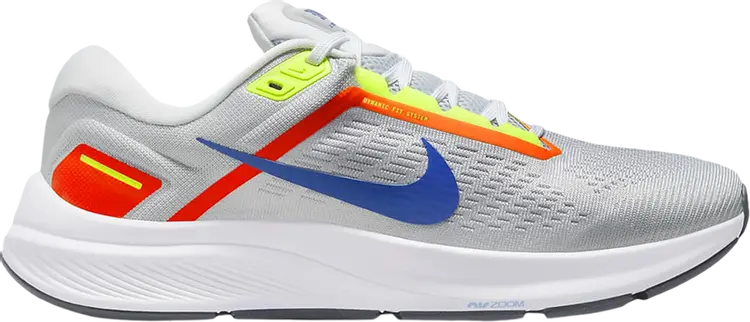 

Кроссовки Nike Air Zoom Structure 24 'Pure Platinum Bright Crimson', серый