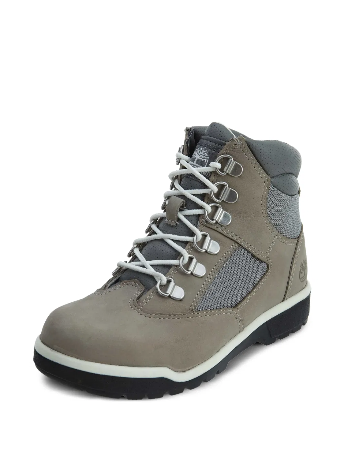 Шнурованные ботинки серые Timberland, серый