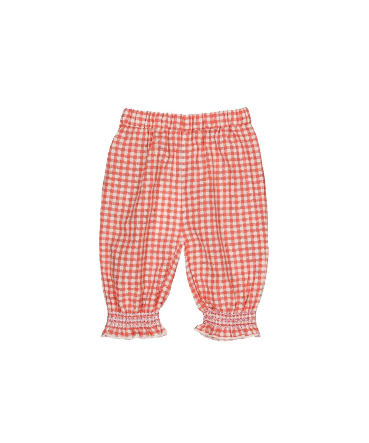 Детские штаны с клетчатым принтом Mignon baby pants Emberglow hello Simone, Red