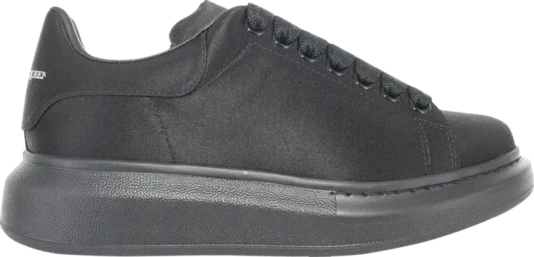 Кроссовки Alexander McQueen Wmns Oversized Sneaker Triple Black, черный
