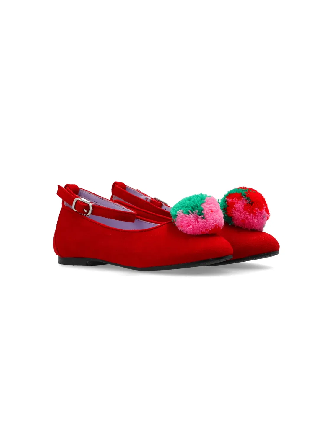 Балетки Fluffy Fruit Stella McCartney, красный