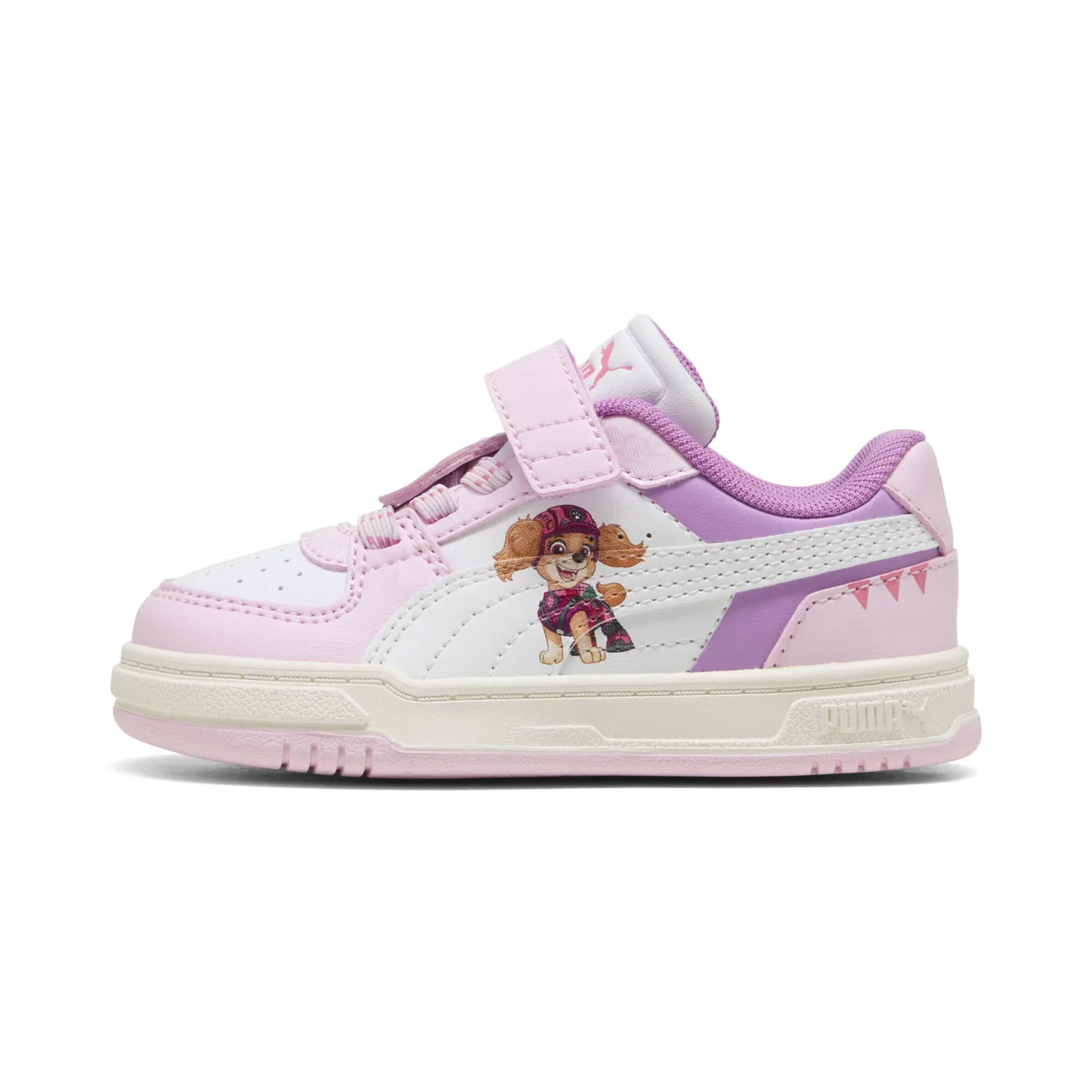 Кроссовки PUMA Puma x Paw Patrol Caven III пастельного розового цвета