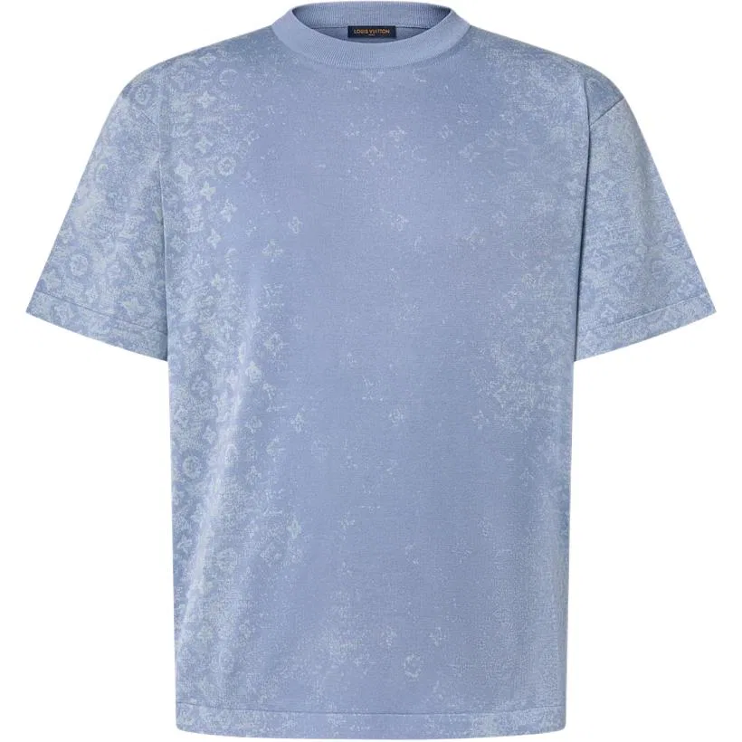 Мужская футболка с монограммой LOUIS VUITTON, Blue