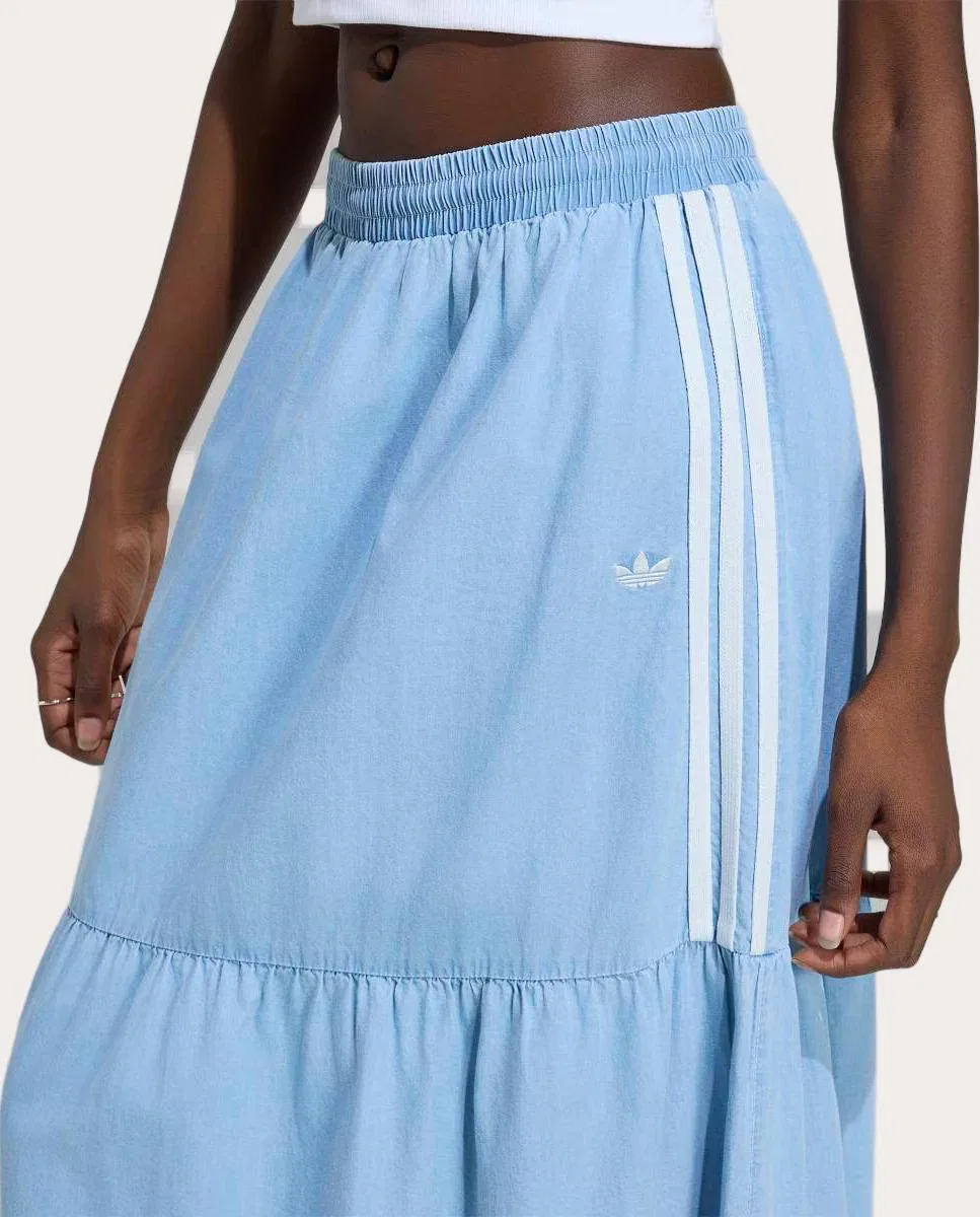 Повседневная женская юбка Adidas Originals - разноцветная — фото 4
