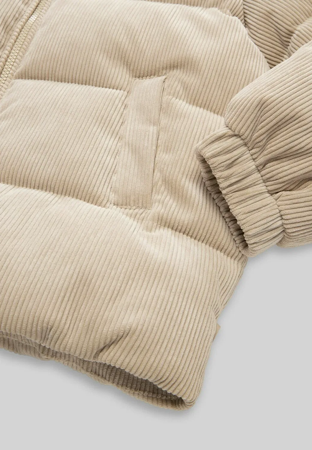 Куртка-Пуховик из шнура mit stehkragen - зимняя куртка Tom Tailor, Cashew Beige — фото 3