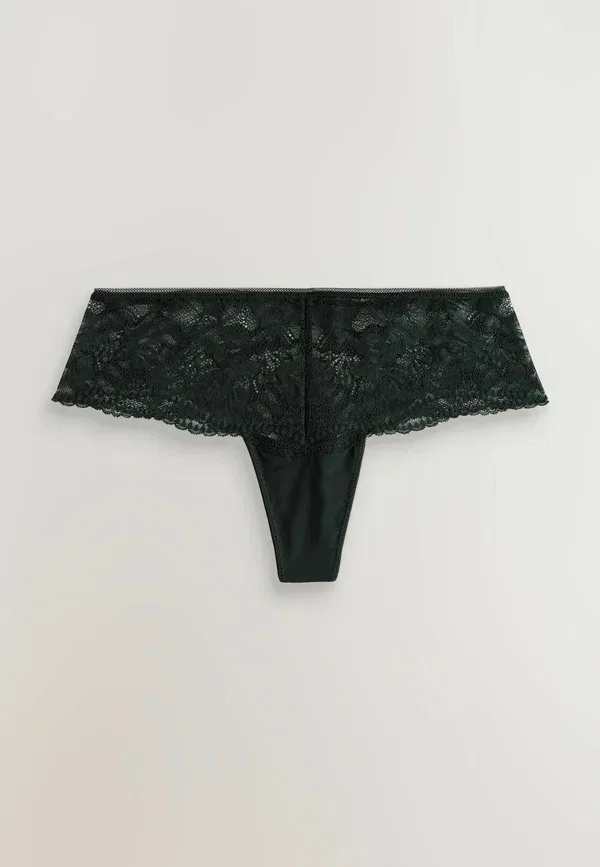 Комплект трусов 3 шт. Hipster thong fit Next, черный, розовый, белый — фото 2