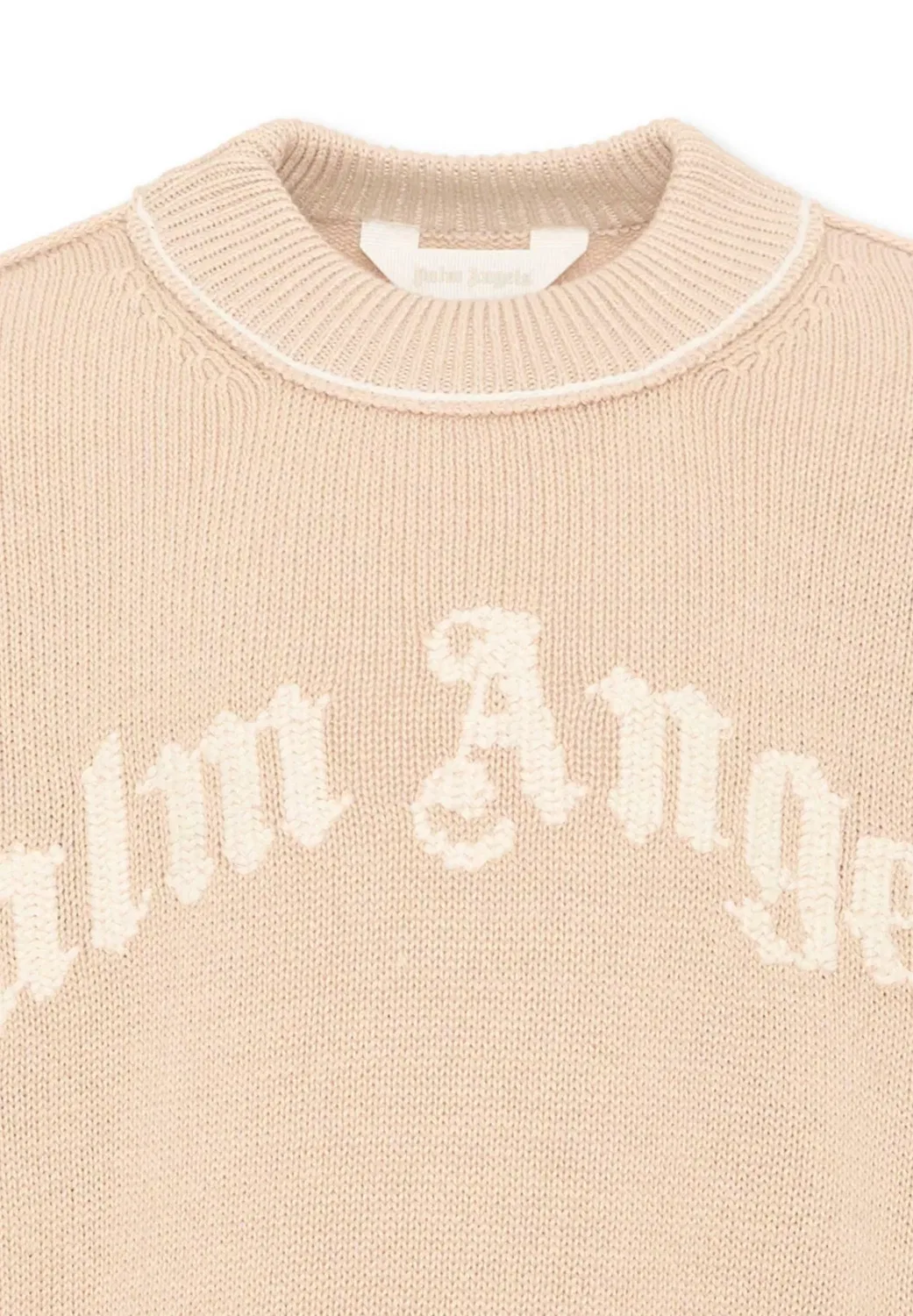 Маглионе - джемпер Palm Angels, Beige — фото 3