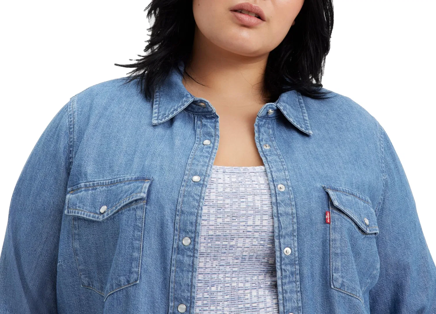 Женская рубашка с длинным рукавом Essential Western Levi's, Going Steady 5 — фото 3