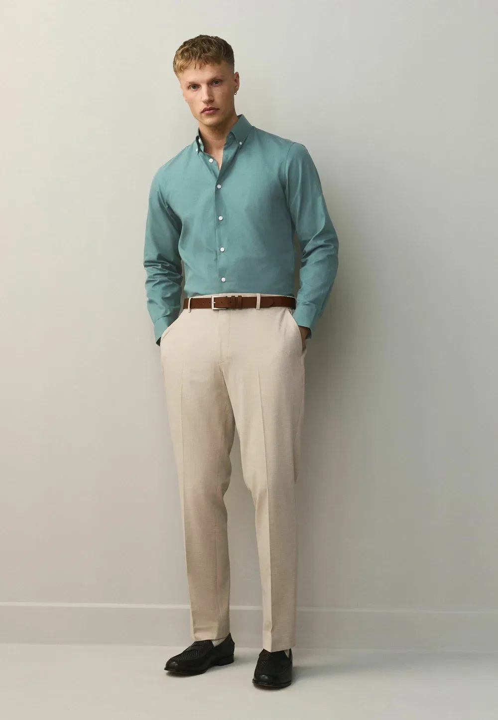 Комплект из 2 рубашек Next, White/Green