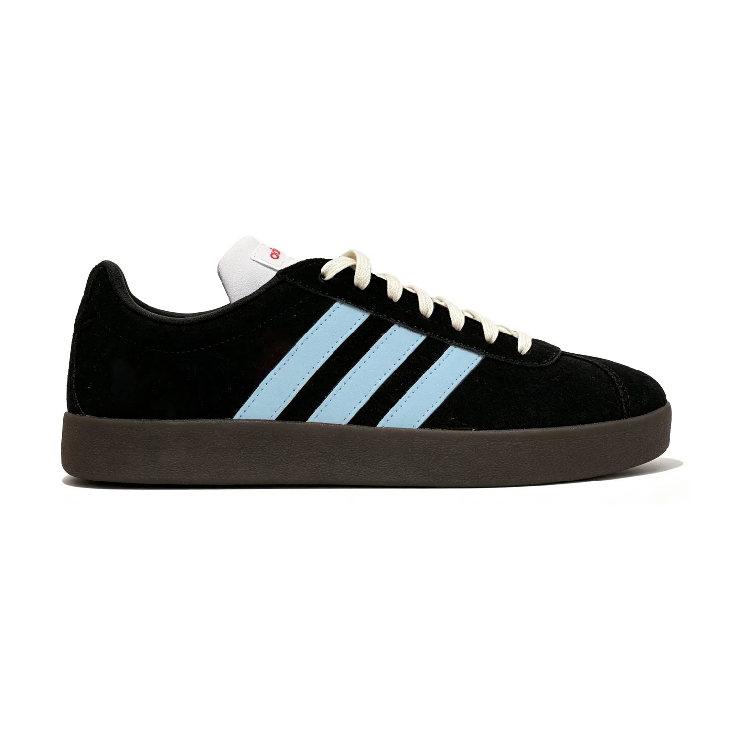 Детские кроссовки-скейтборд с принтом VL COURT 2.0 Adidas, Blue Black — фото 4