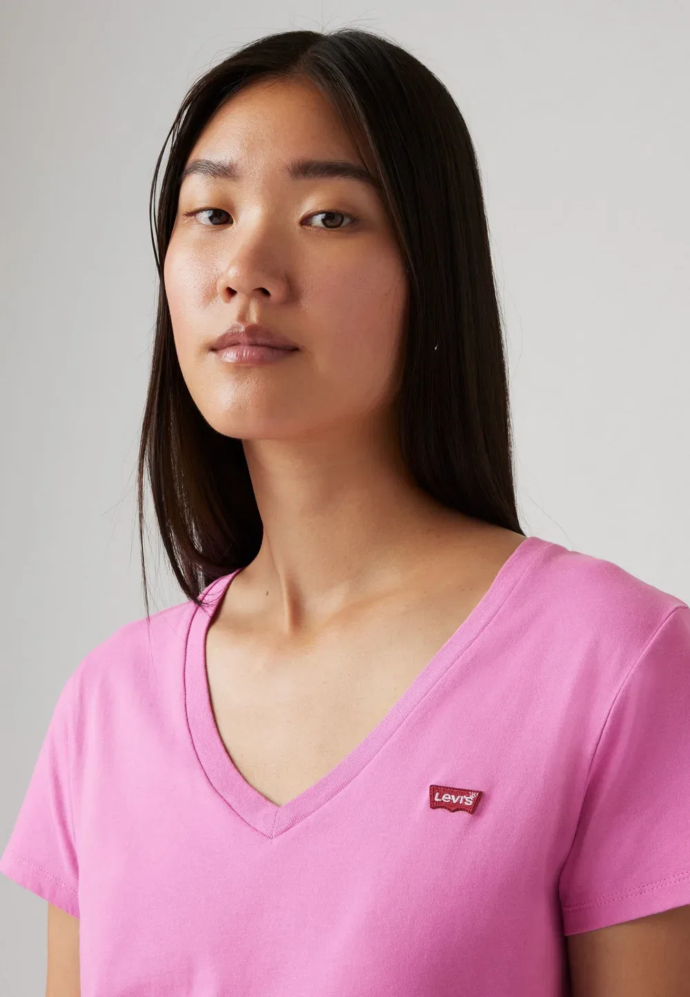 Идеальная футболка с принтом Levi'S, Pink — фото 4
