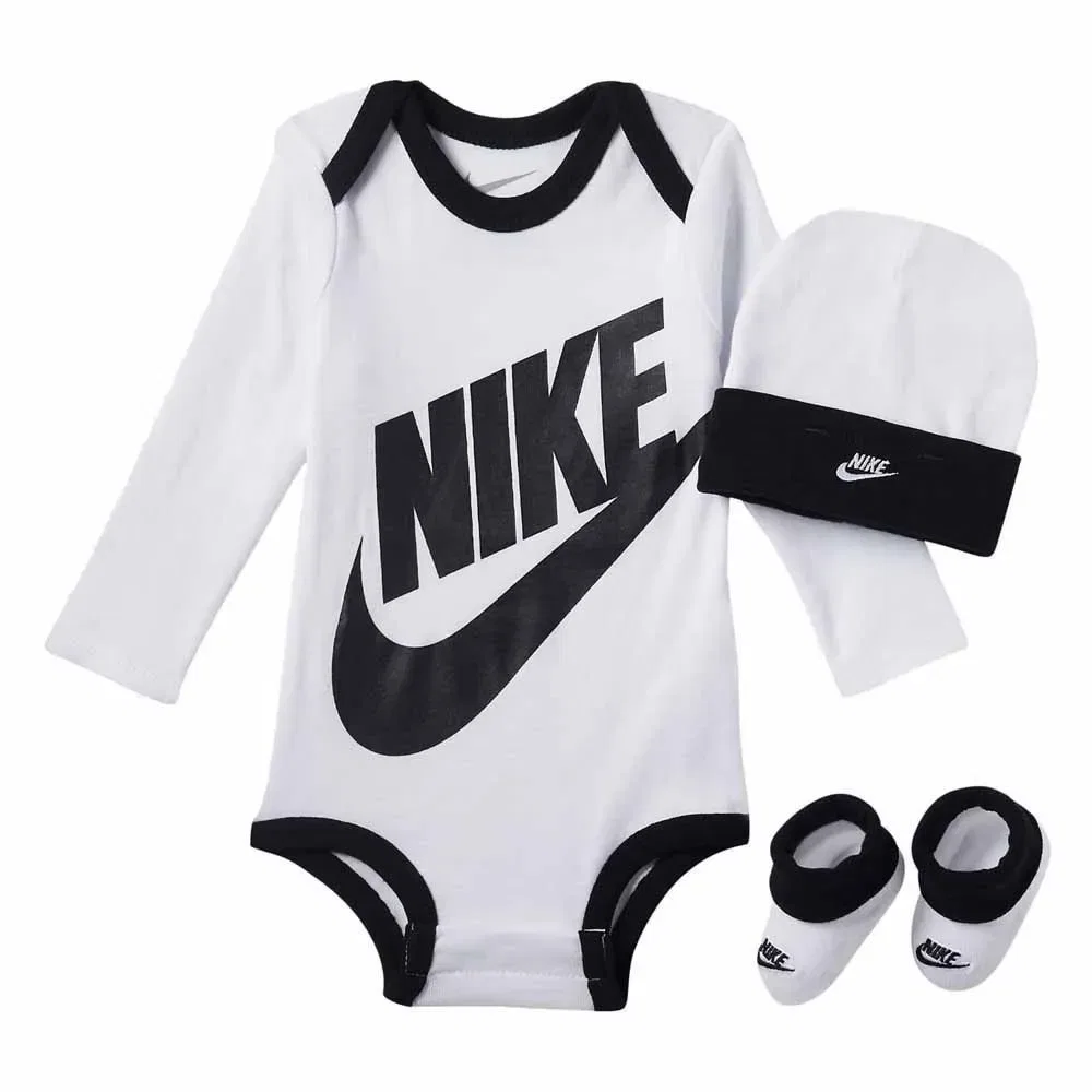 Комплект носков Nike Futura Logo, 3 пары, Nike, белый