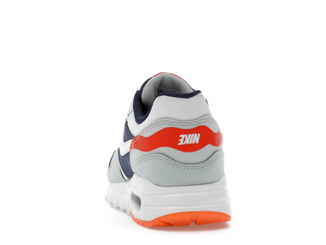 Детские кроссовки Lifestyle Nike Air Max 1 SE, Light Silver/Midnight Navy/Astronomy Blue/Total Orange — фото 4