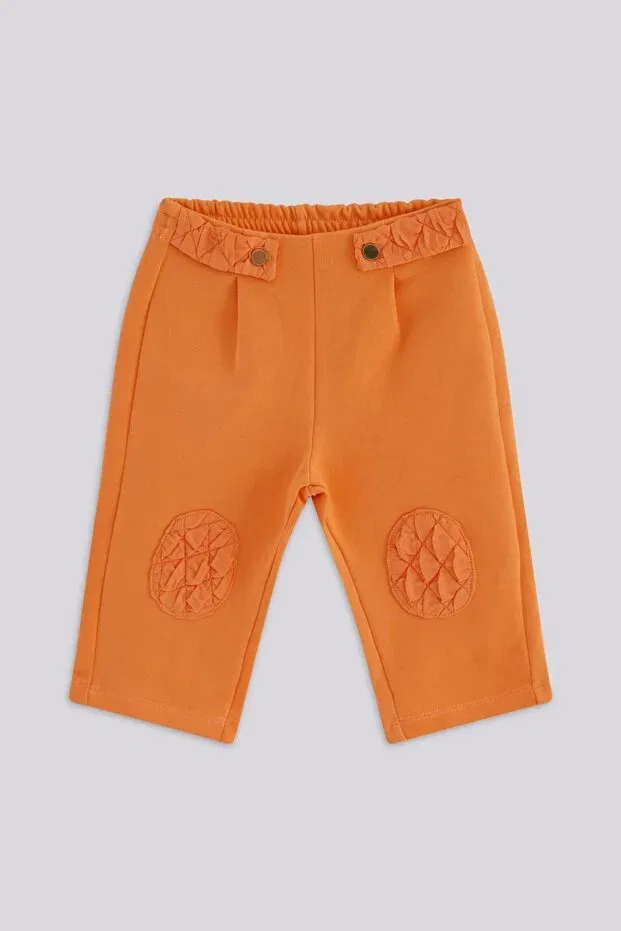 Детские спортивные штаны для девочек хлопковые Gb Baby, Orange