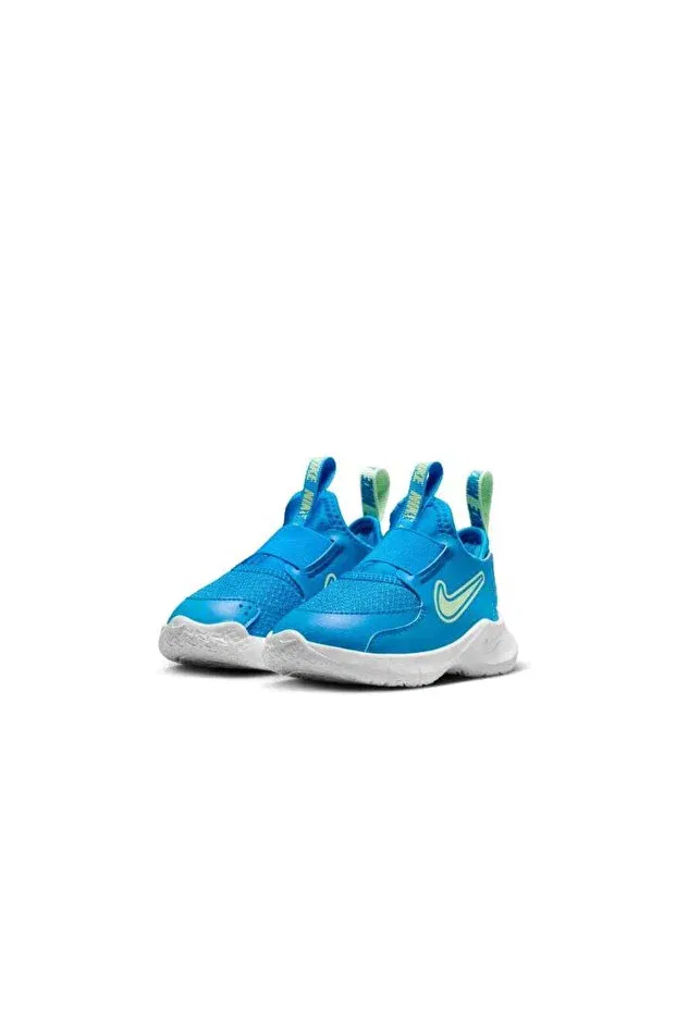 Детские кроссовки для девочек без шнуровки Flex Runner 3 Tde Nike, Blue — фото 2