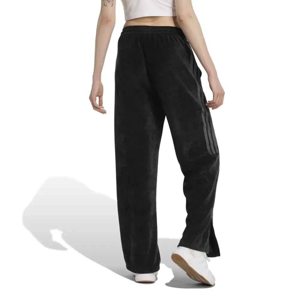 Женские спортивные брюки из велюра Tiro Velour Open-Hem Adidas, Black — фото 2