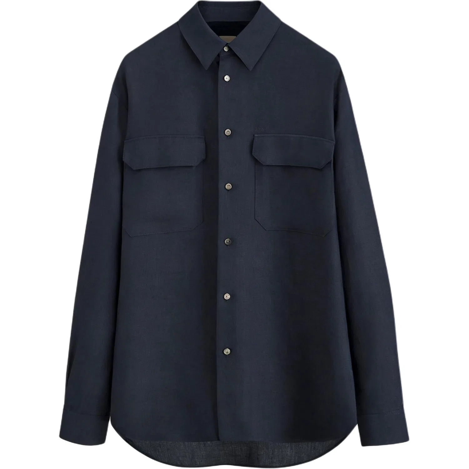 Рубашка классическая SS26, DIOR, Marine Blue