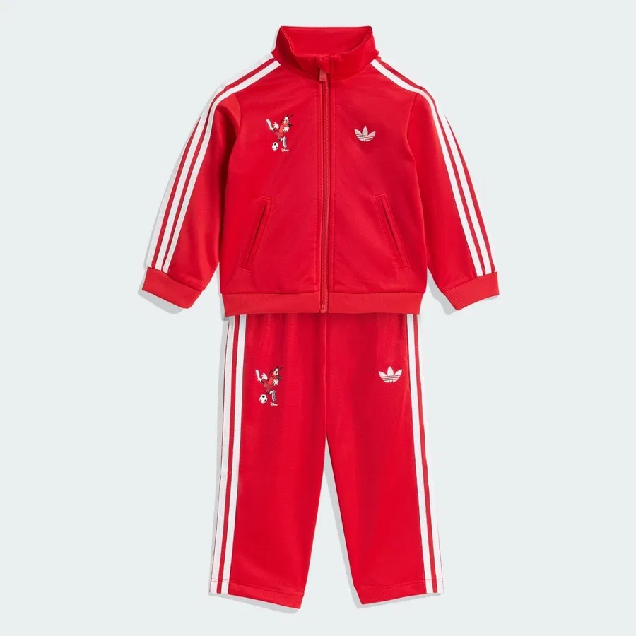 Детский спортивный костюм с длинным рукавом FIREBIRD TS adidas, Красный