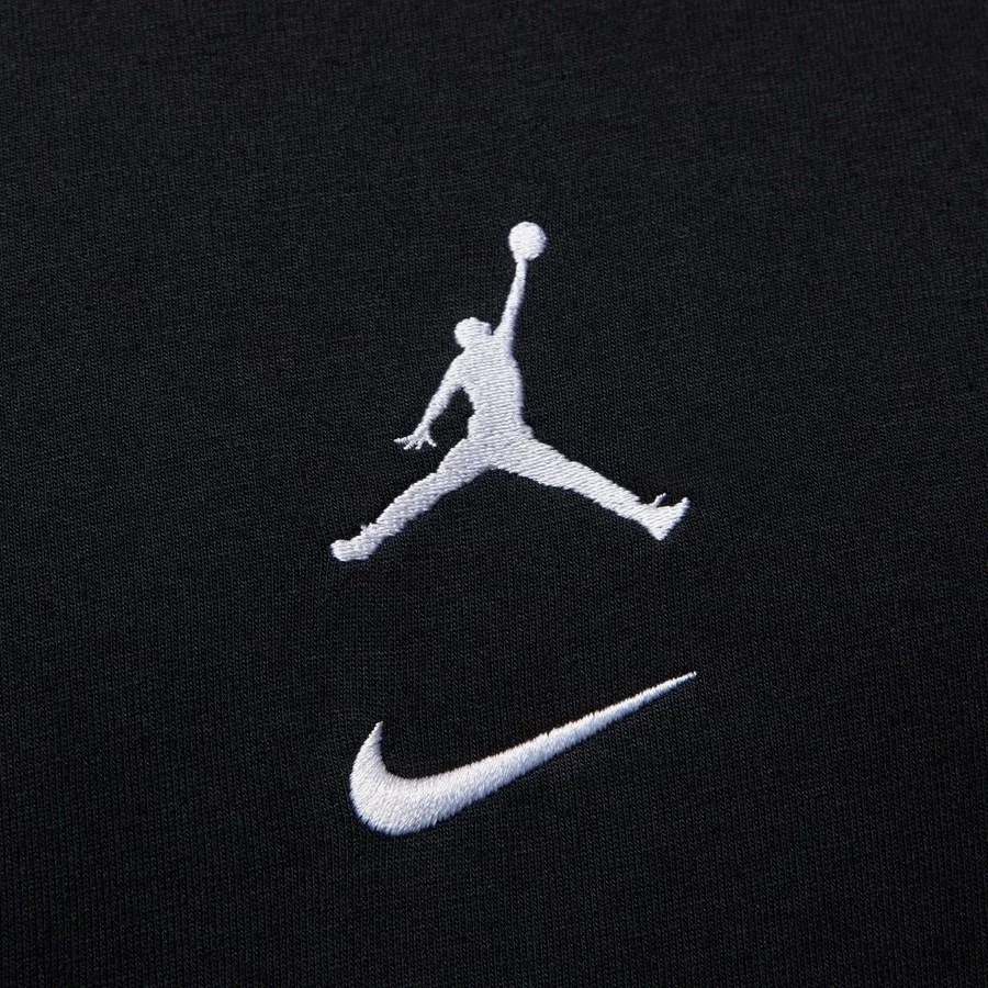 Футболка хлопковая с принтом Jordan MVP Jumpman Nike, Черный — фото 4