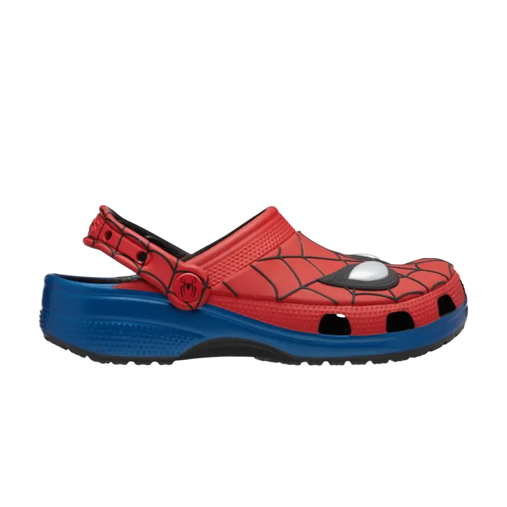 Детские классические сабо Spider-Man x Crocs, красный