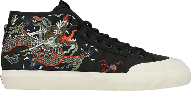 

Кроссовки Adidas Footpatrol x Juice x Matchcourt Mid 'Dragon', черный