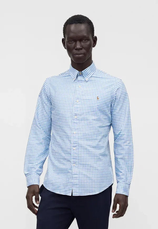 Рубашка с длинным рукавом из хлопка Polo Ralph Lauren, белый