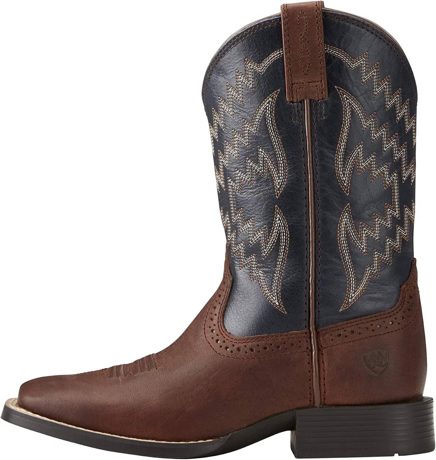Детские сапоги для девочек Tycoon Western Boot Ariat, Brazen Brown/Arizona Sky — фото 2