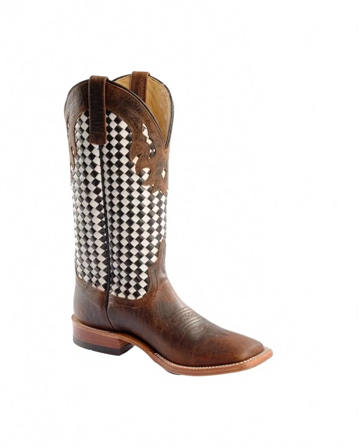 Детские ковбойские сапоги с квадратным мысом Horse Power Boots, Sawdust