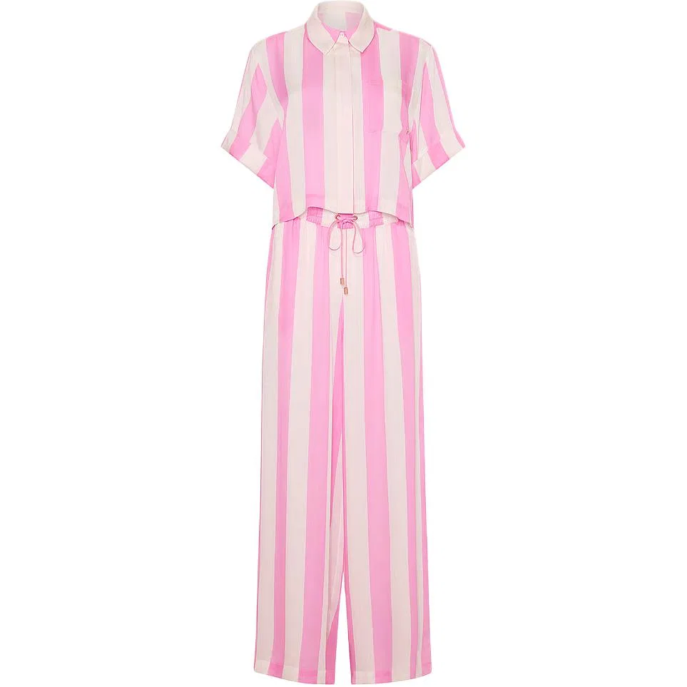 Женский комплект пижам с полосками Victoria's Secret, Pink Sugar Stripes