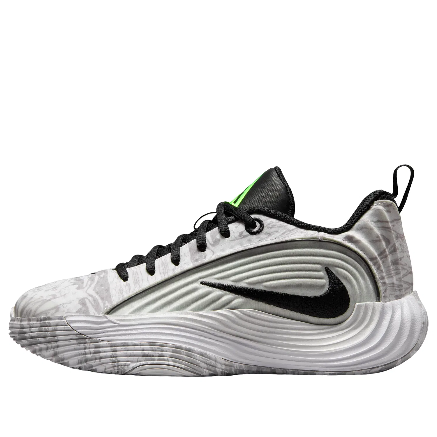 Детские кроссовки Giannis Immortality 5 'White Light Smoke Grey' Nike, White/Off-White/Light Smoke Grey/Metallic Silver