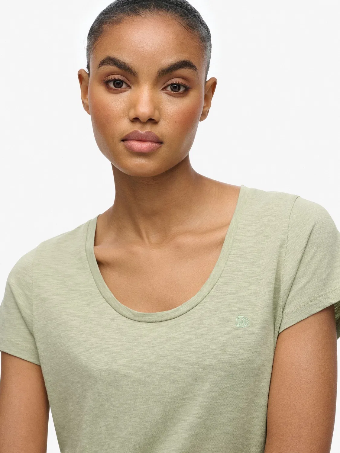 Футболка с круглым вырезом Superdry Studios Sage Green — фото 2