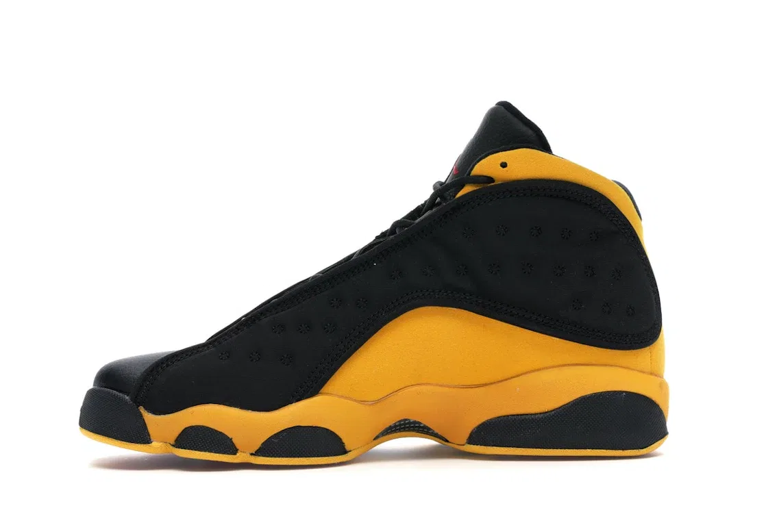 Детские кроссовки Lifestyle с принтом Jordan 13 Retro Jordan, Black/University Red-University Gold — фото 3