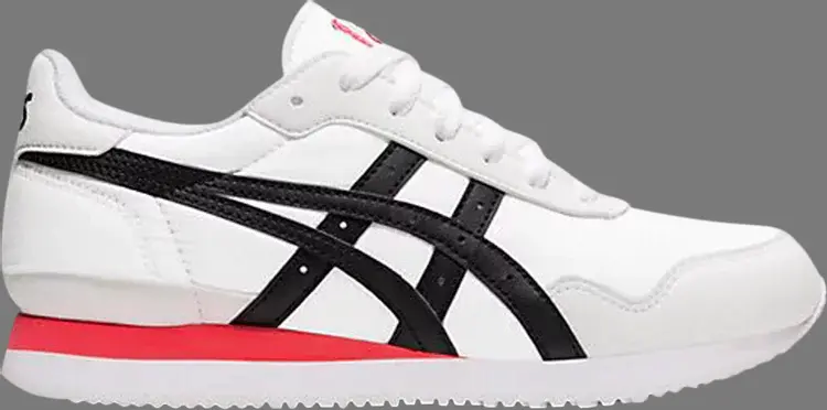 

Кроссовки wmns tiger runner 'white black' Asics, белый