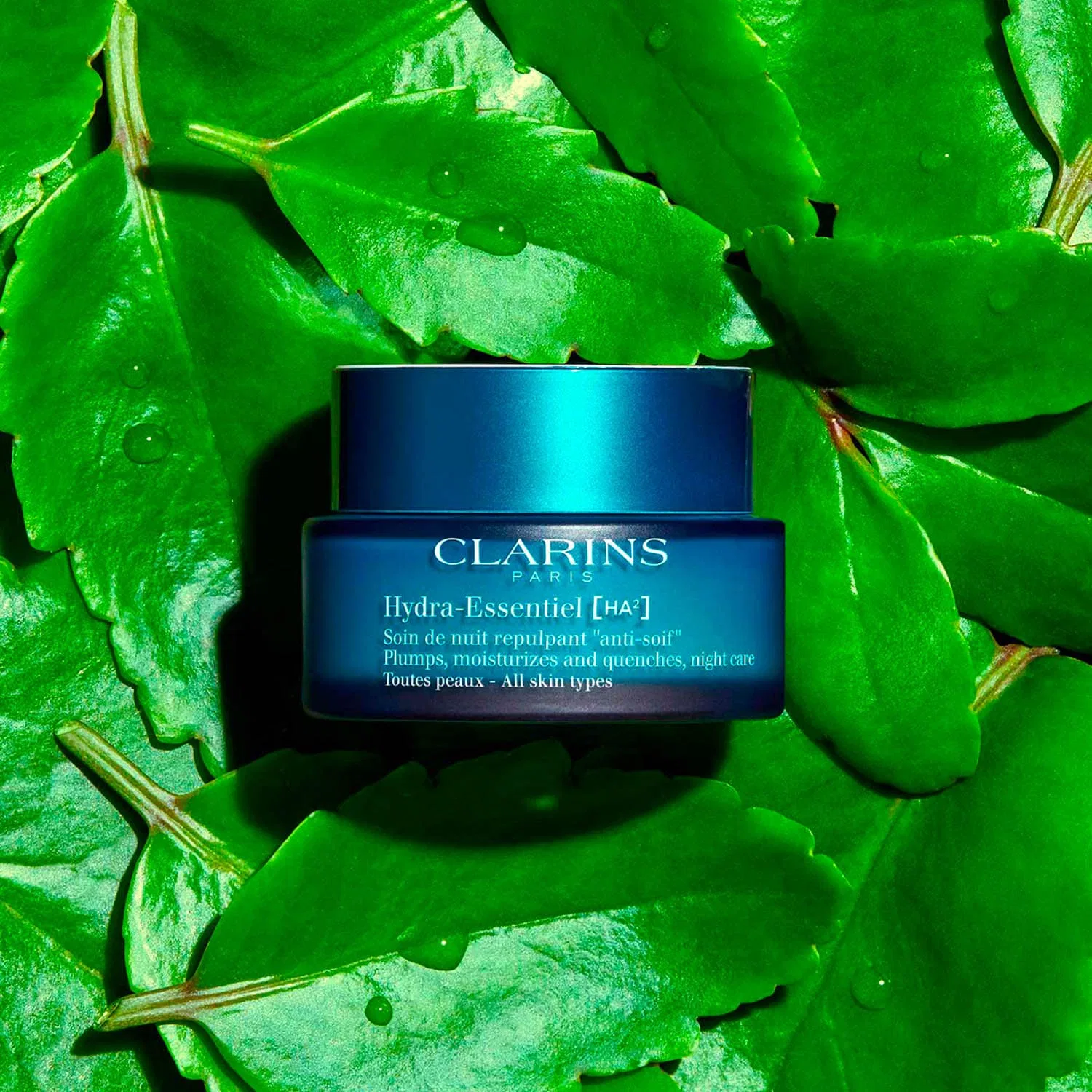 Ночной крем CLARINS Hydra-Essentiel [HA²] Soin de nuit repulpant "anti-soif" 50 мл — фото 3