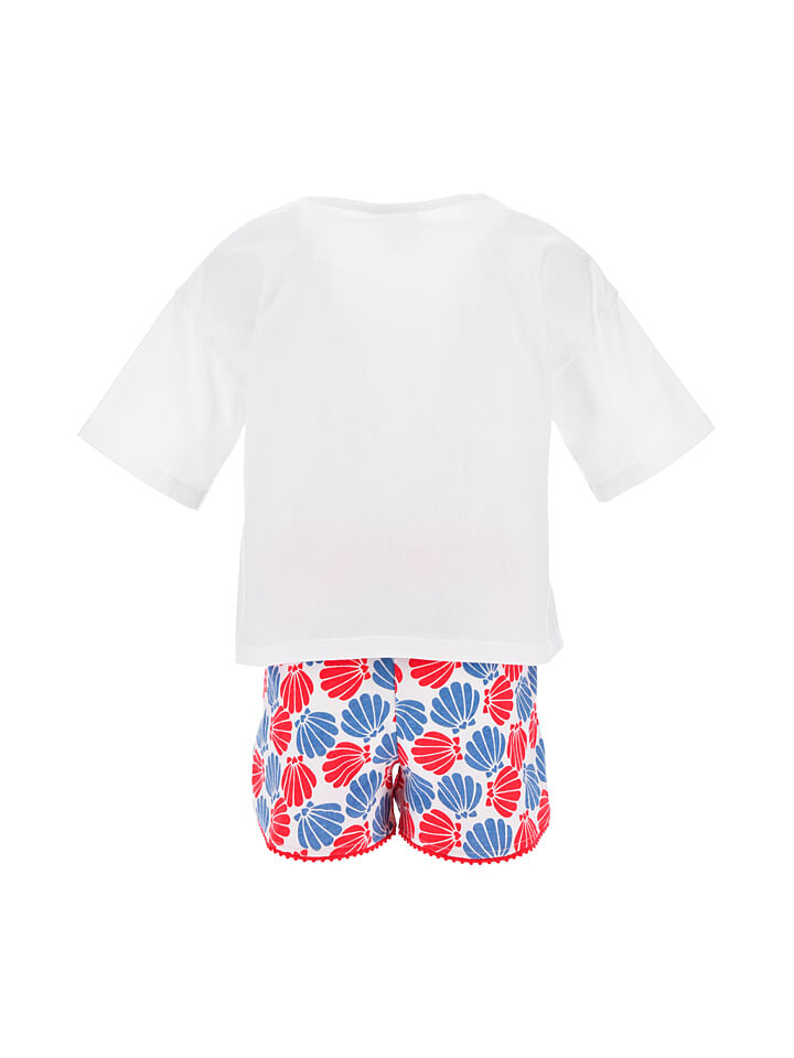 Футболка Disney Minnie Mouse 2tlg Outfit Minnie, цвет weiß/blau/rot — фото 2
